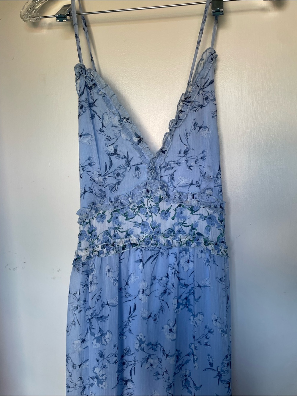 Beautiful blue maxi dress Juniors Xl